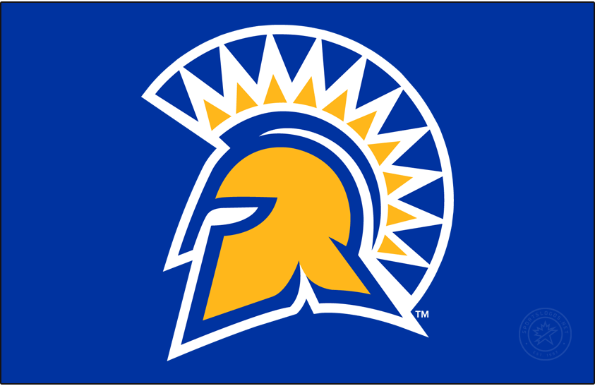 San Jose State Spartans 2018-Pres Primary Dark Logo iron on transfers for clothing
